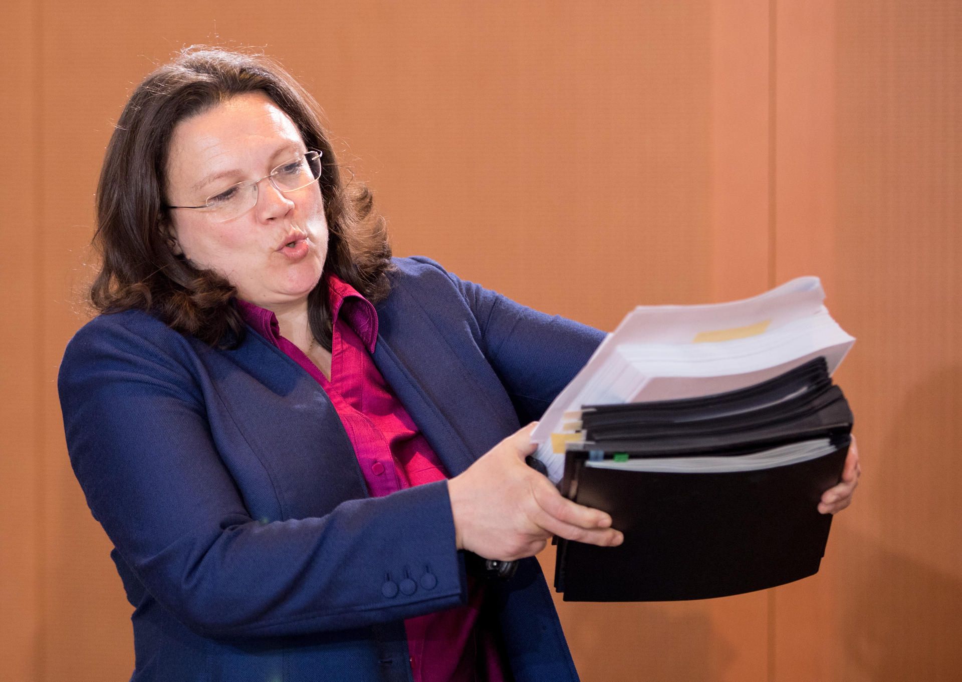 Bundesarbeitsministerin Andrea Nahles