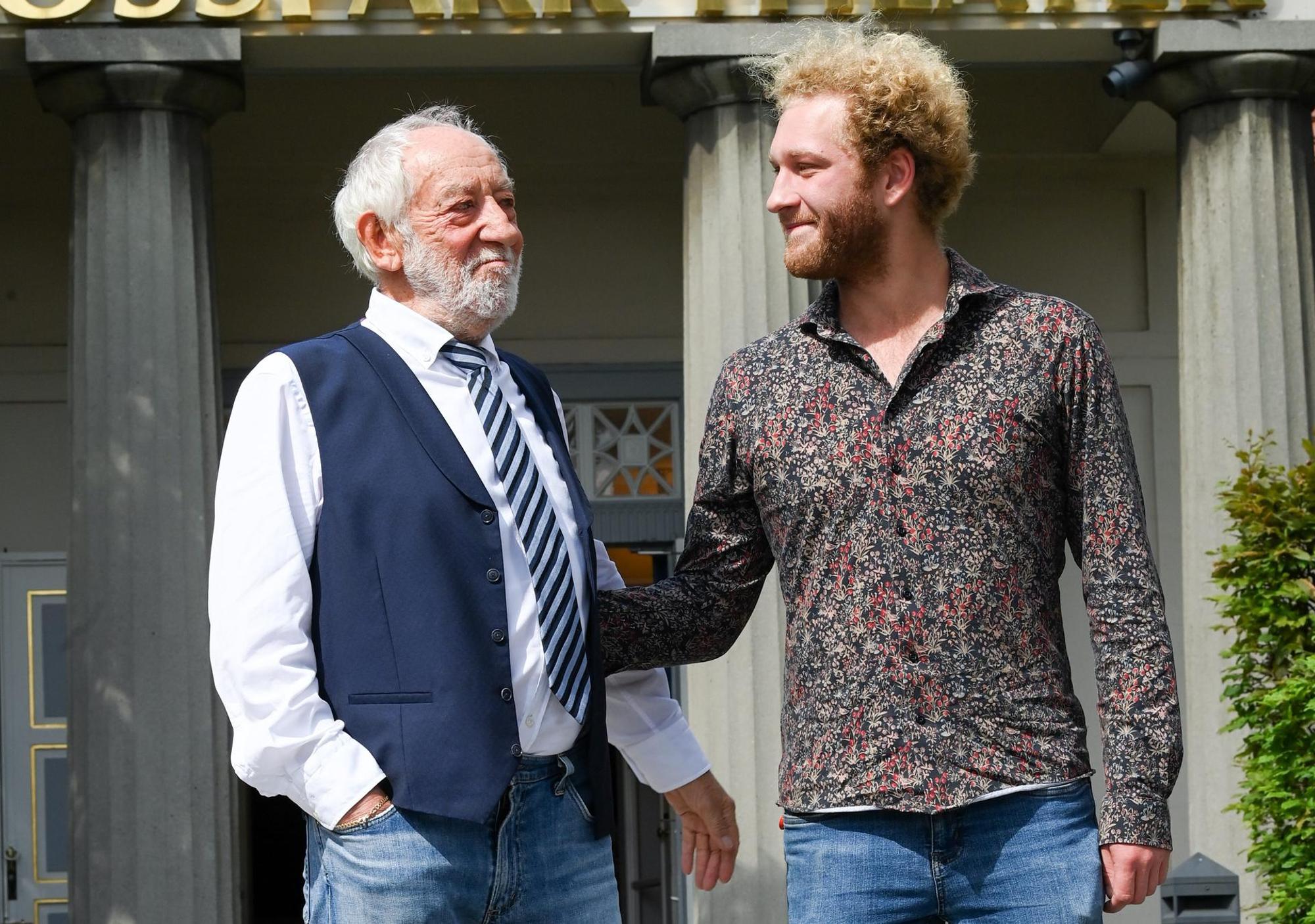 Dii Hallervorden und sein Sohn
