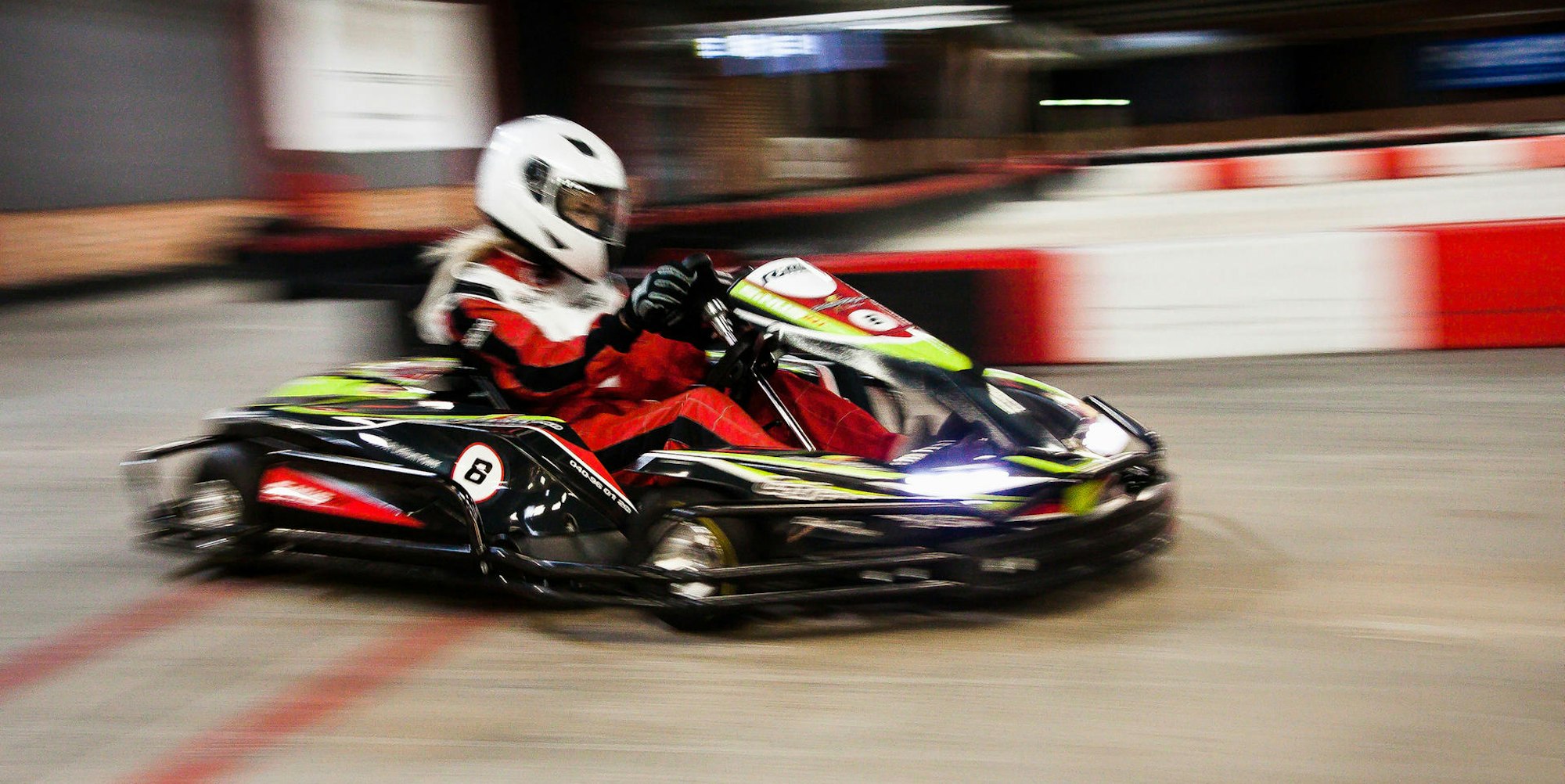 Kartfahrer Symbolbild