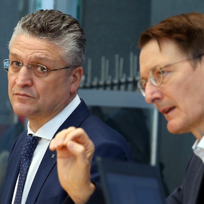 Lotar Wieler und Karl Lauterbach