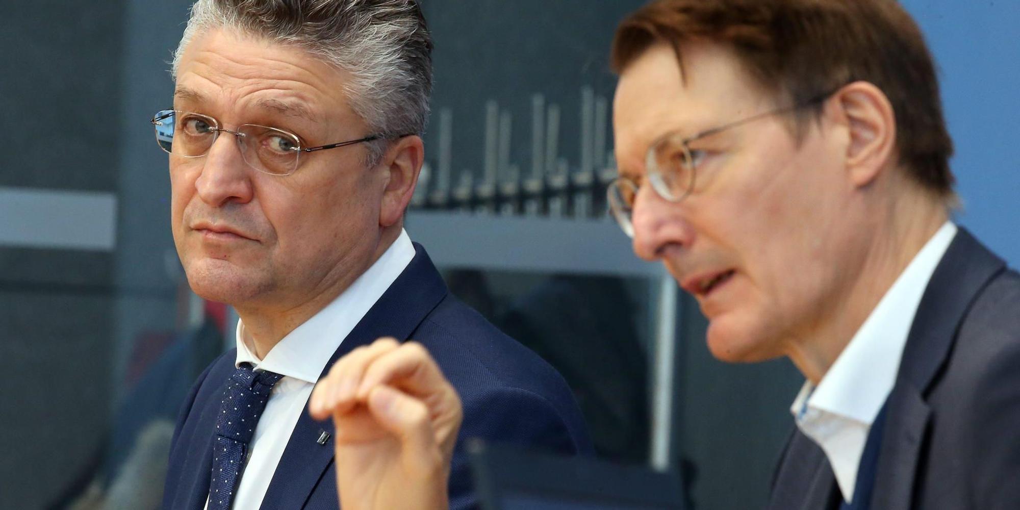 Lotar Wieler und Karl Lauterbach