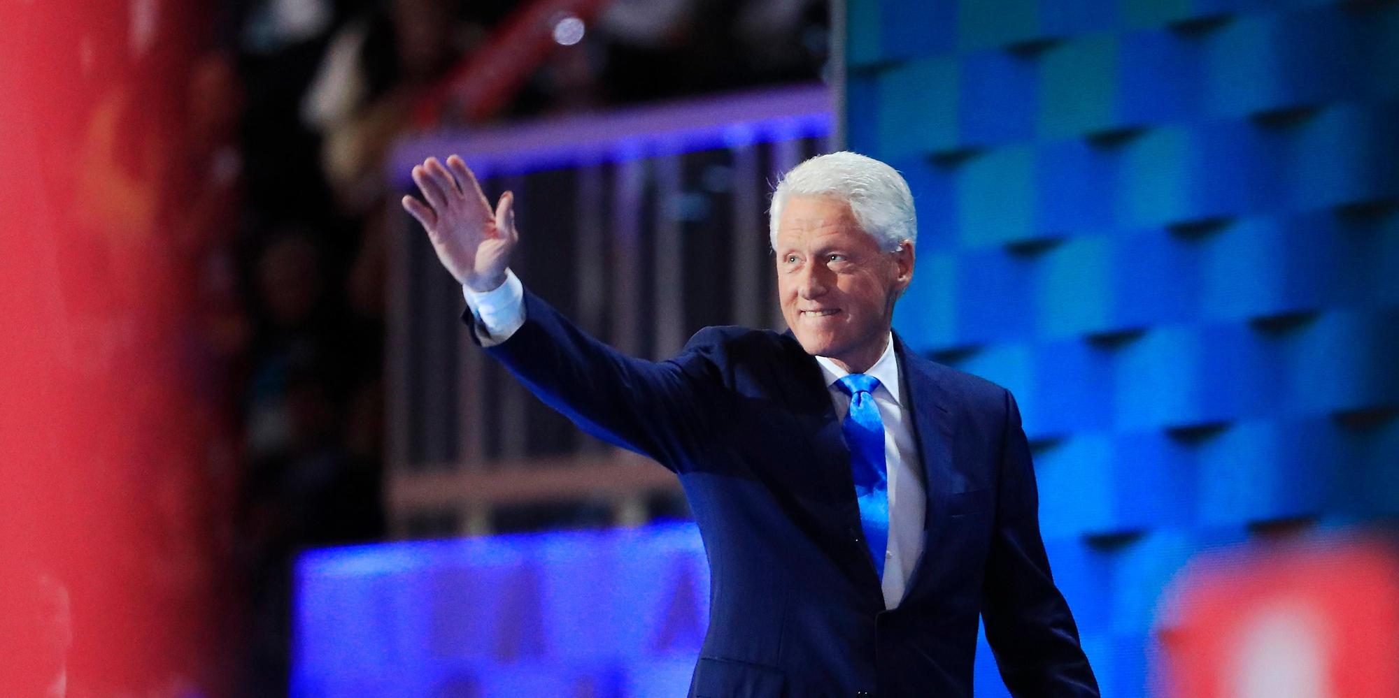Bill Clinton für Hillary