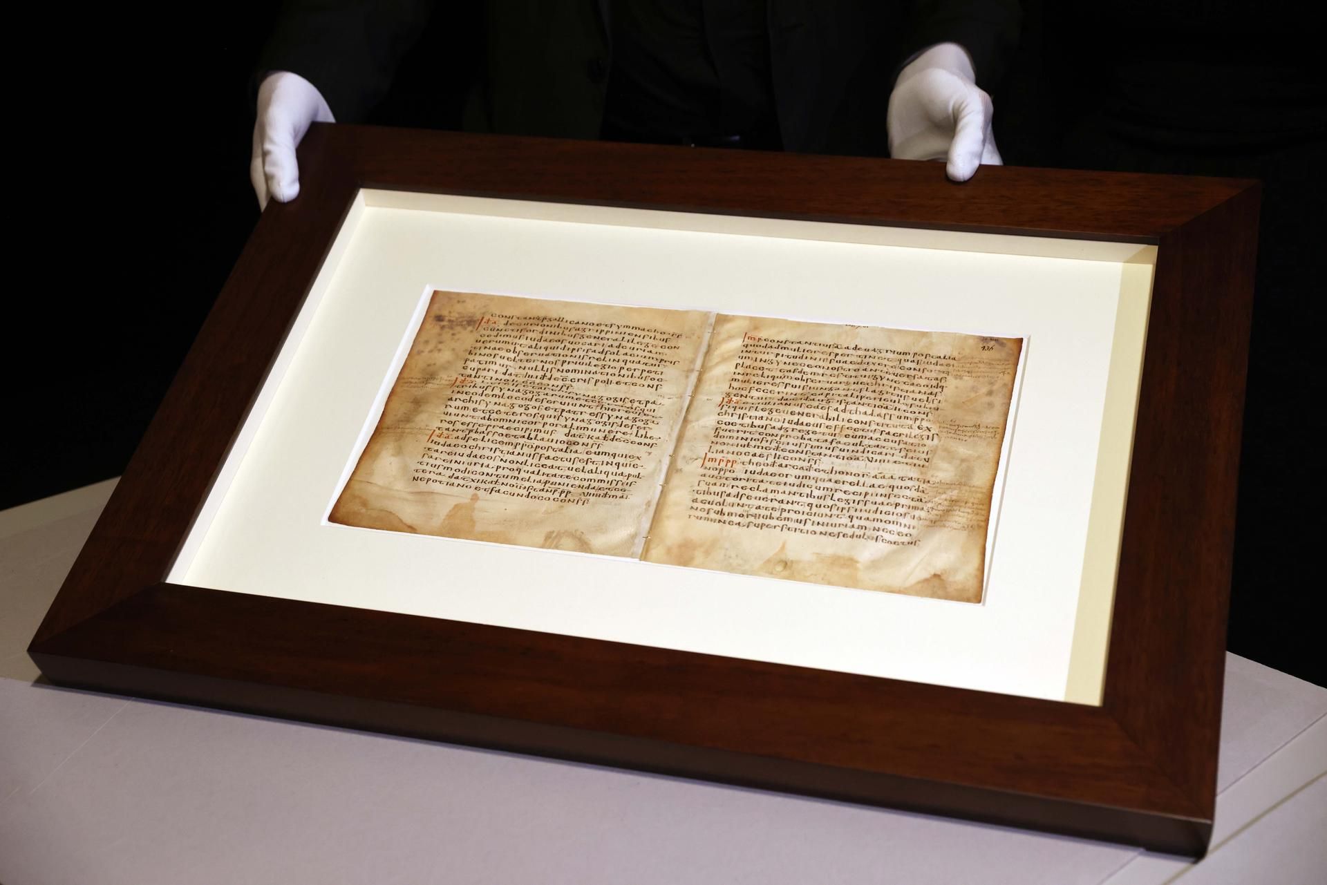 Codex Nahaufnahme oben