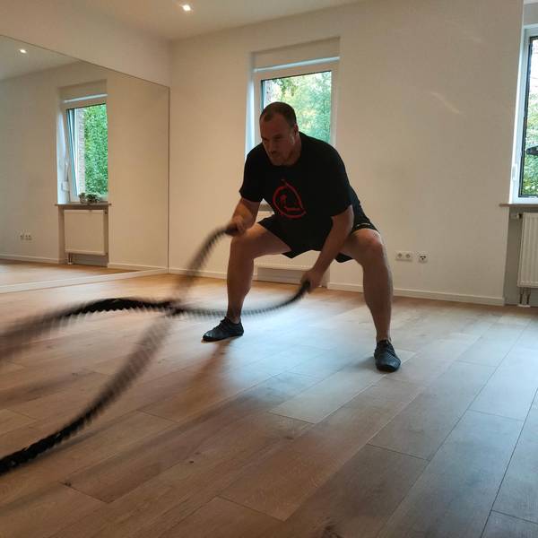 Armin Weigend beim Training
