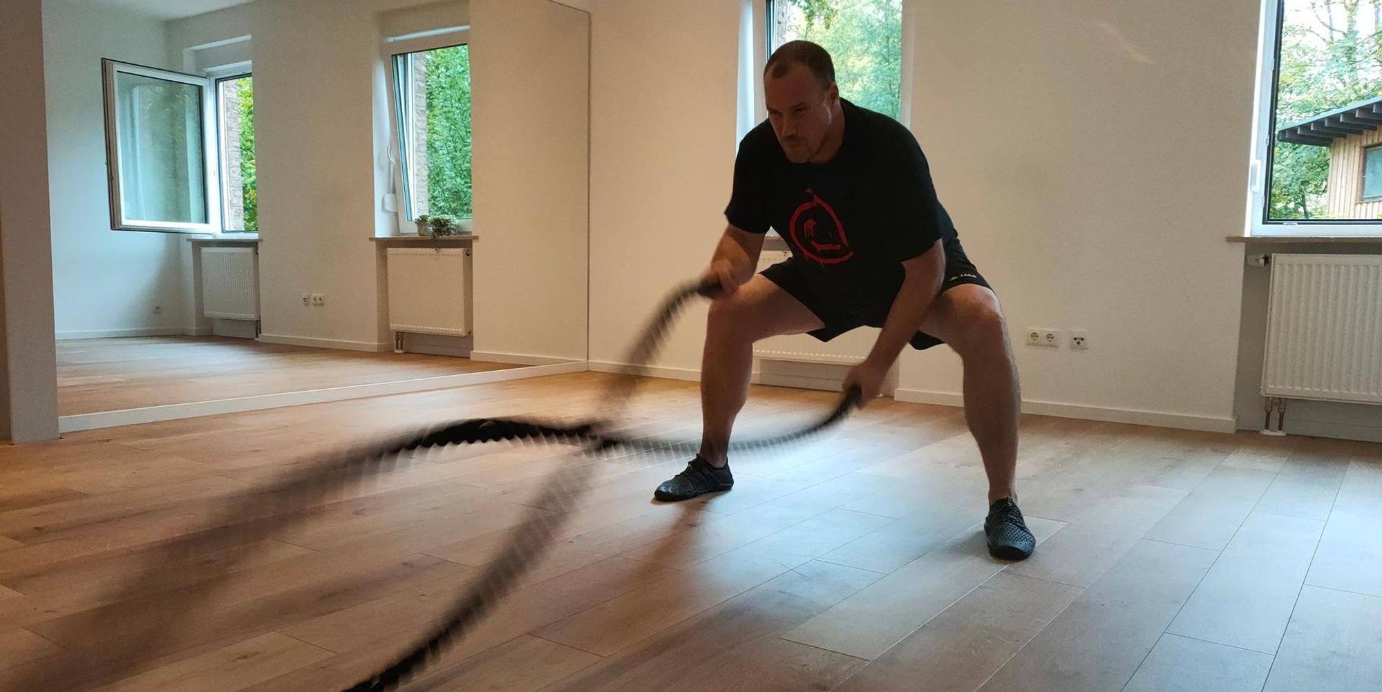 Armin Weigend beim Training