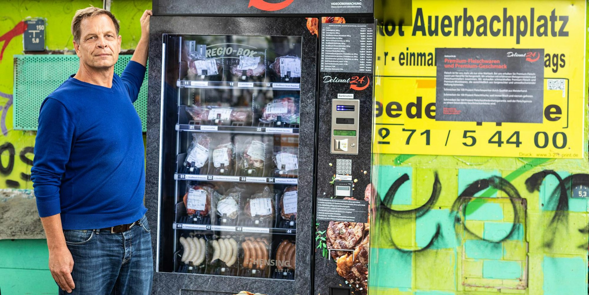Grillfleischautomat
