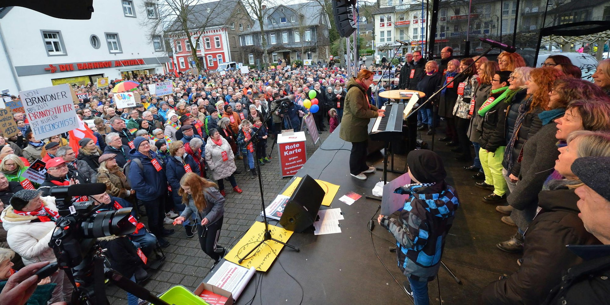 Demo gegen Rechts Overath