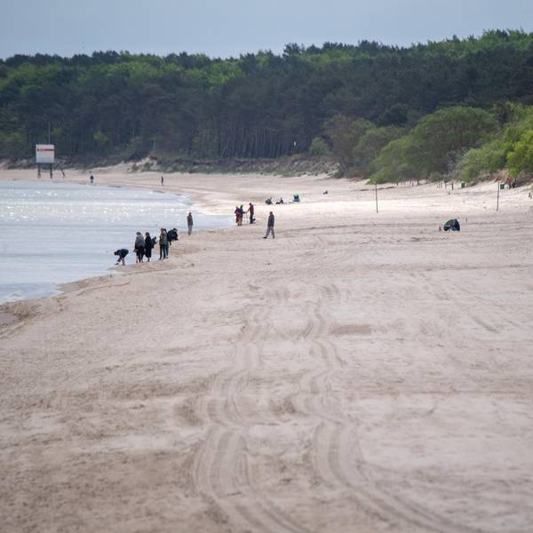 Strand Zinnowitz dpa