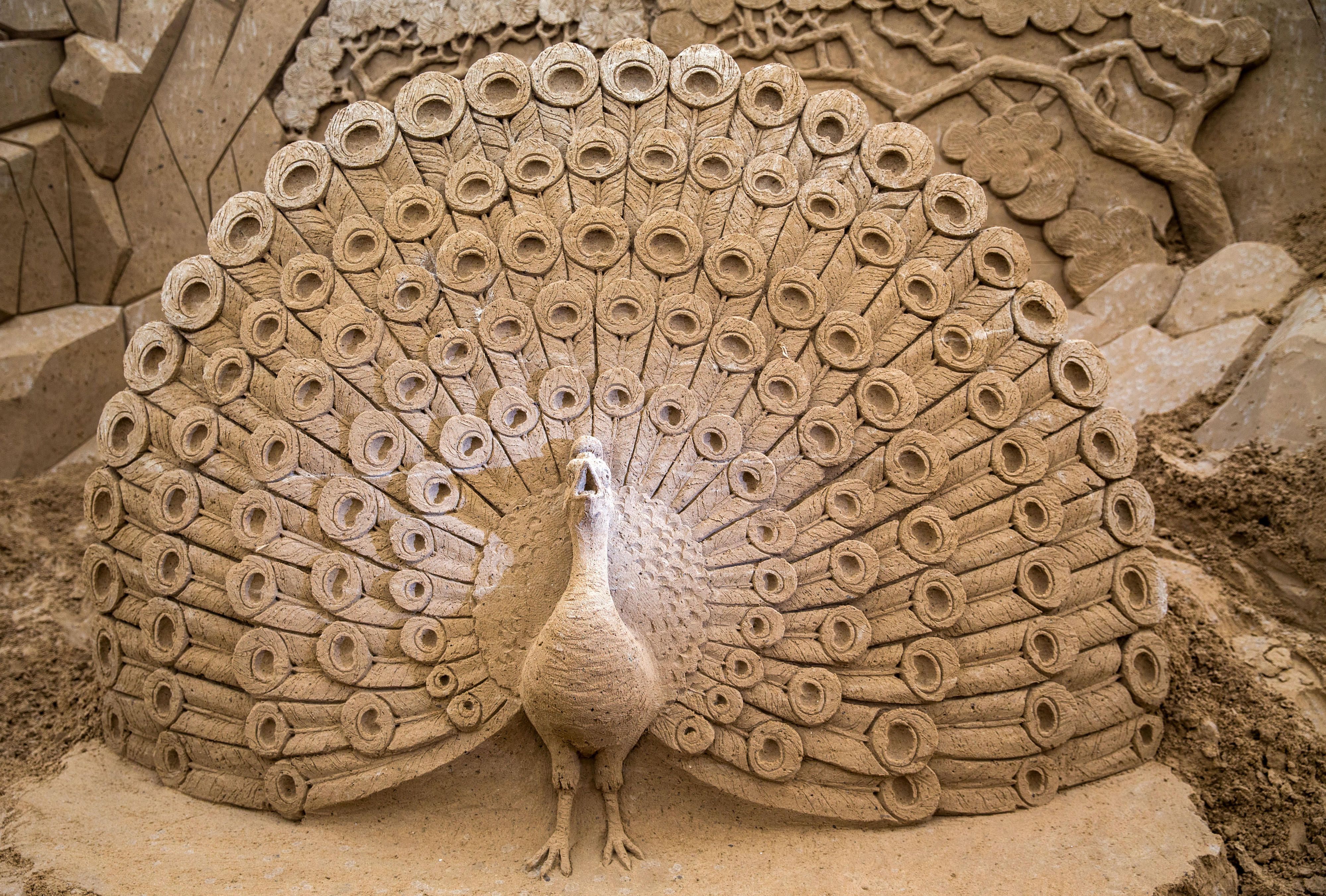 Sandkunstwerk