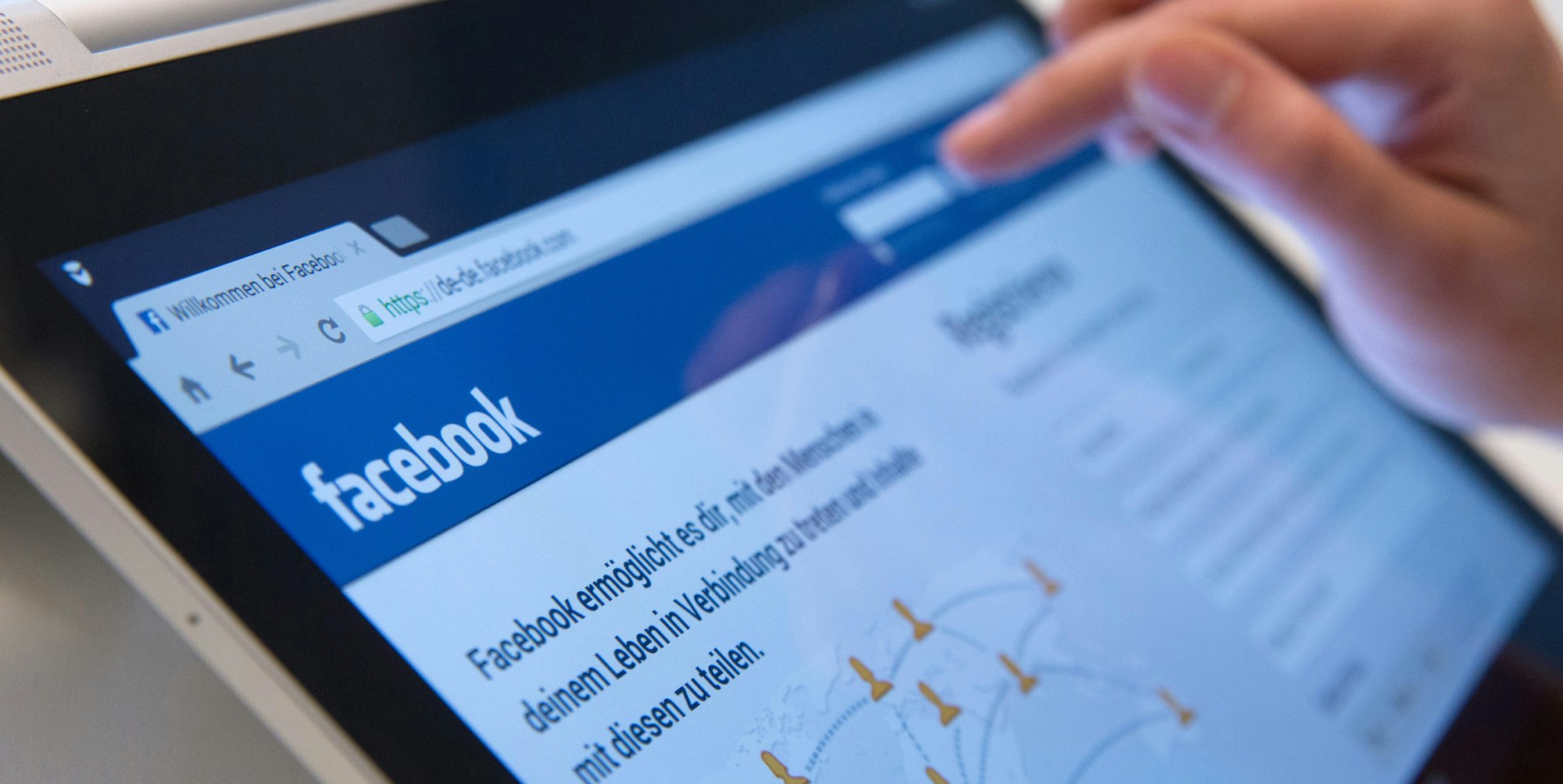 Facebook Symbolbild