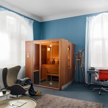 Sauna Wohnzimmer