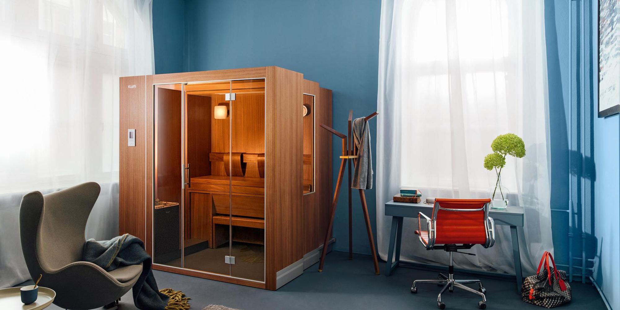 Sauna Wohnzimmer