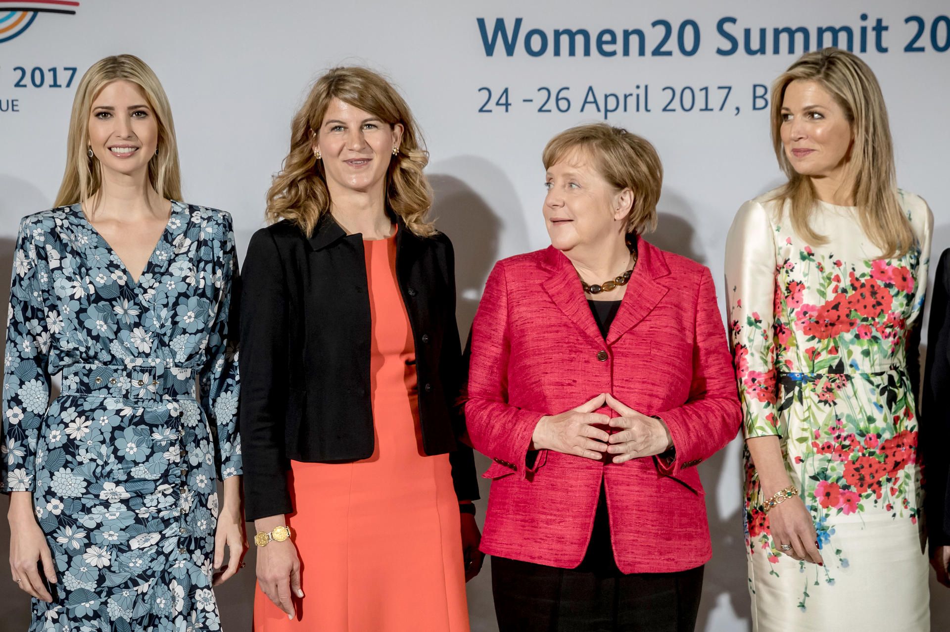 Ivanka Trump mit Merkel bei W20