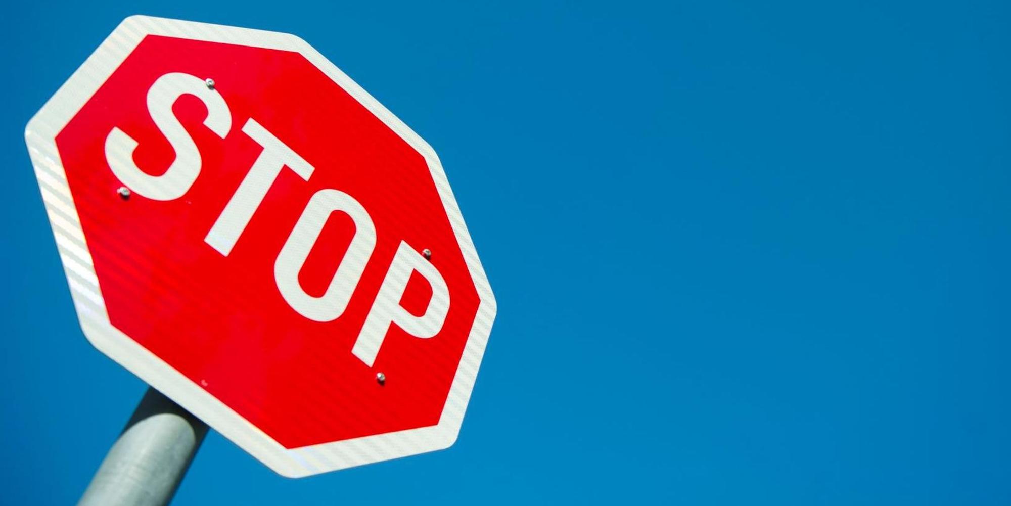 Stop Schild 1