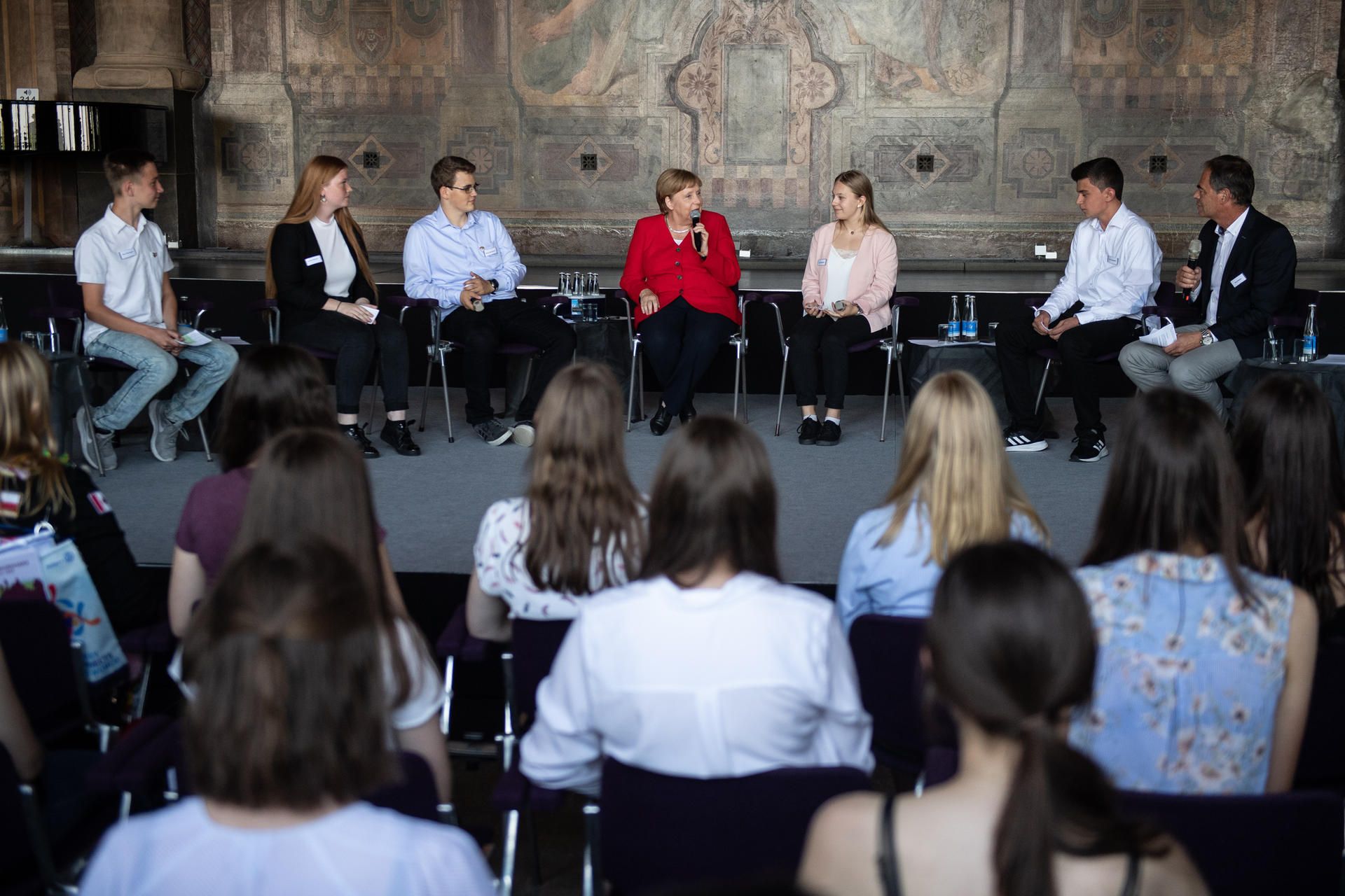 Merkel Diskussionsrunde