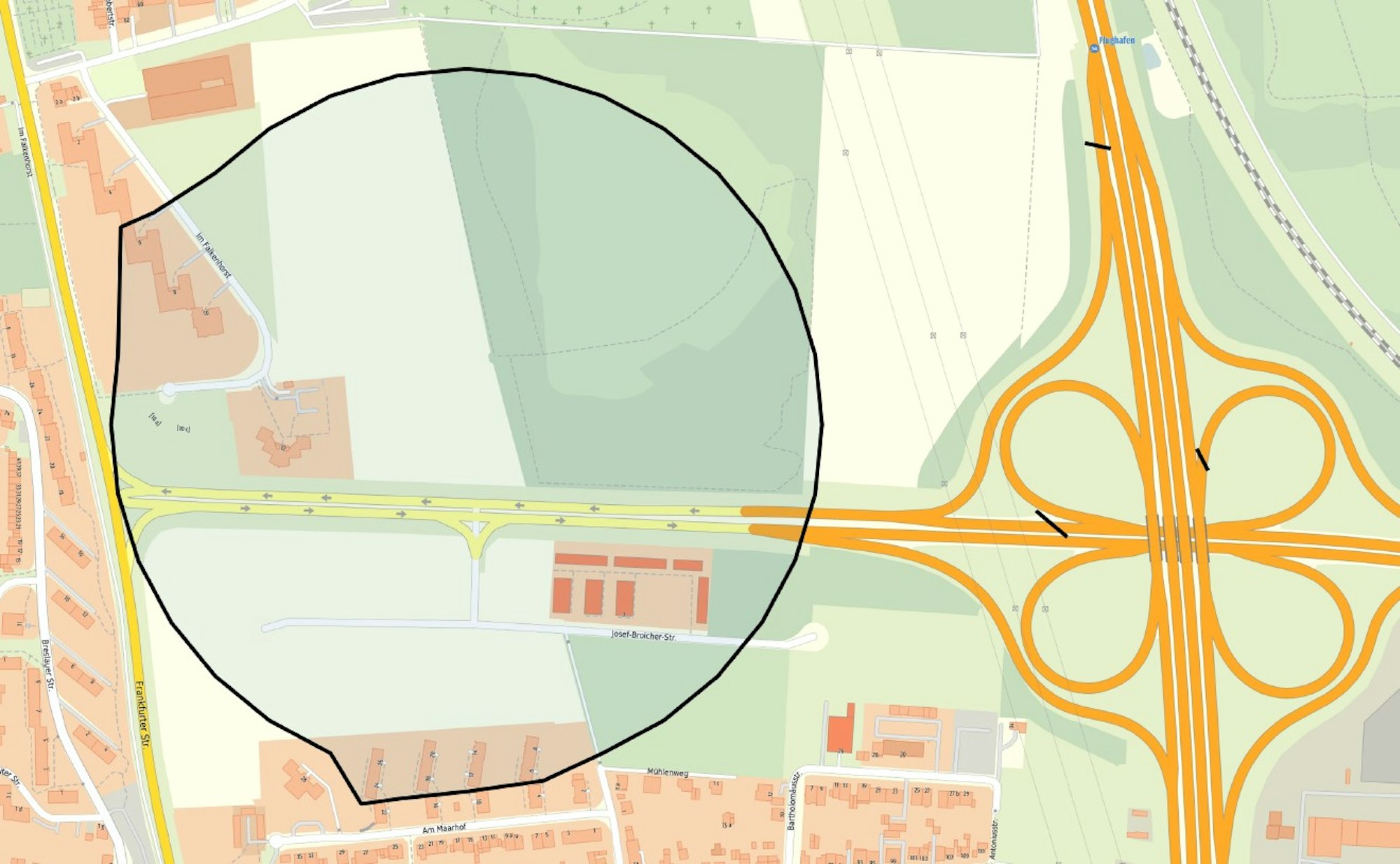 Evakuierungsradius Porz