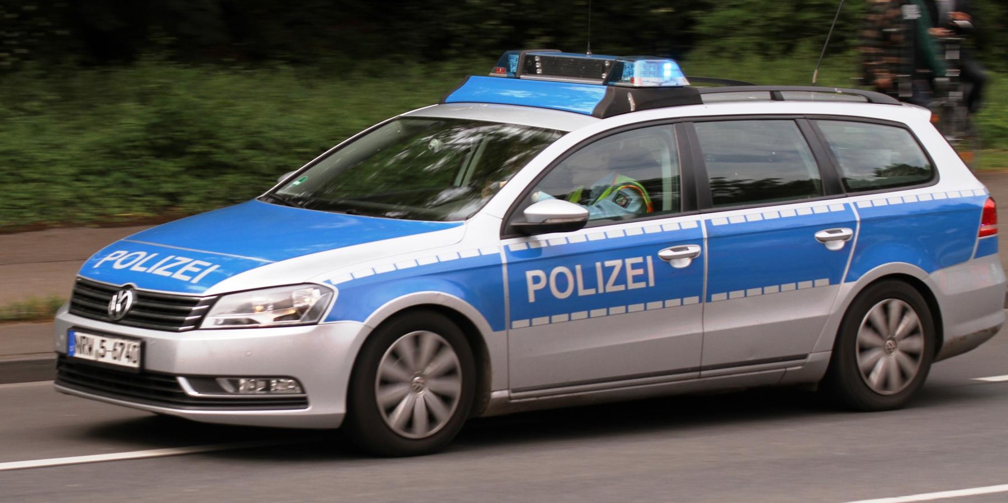 Symbolbild Polizeiauto