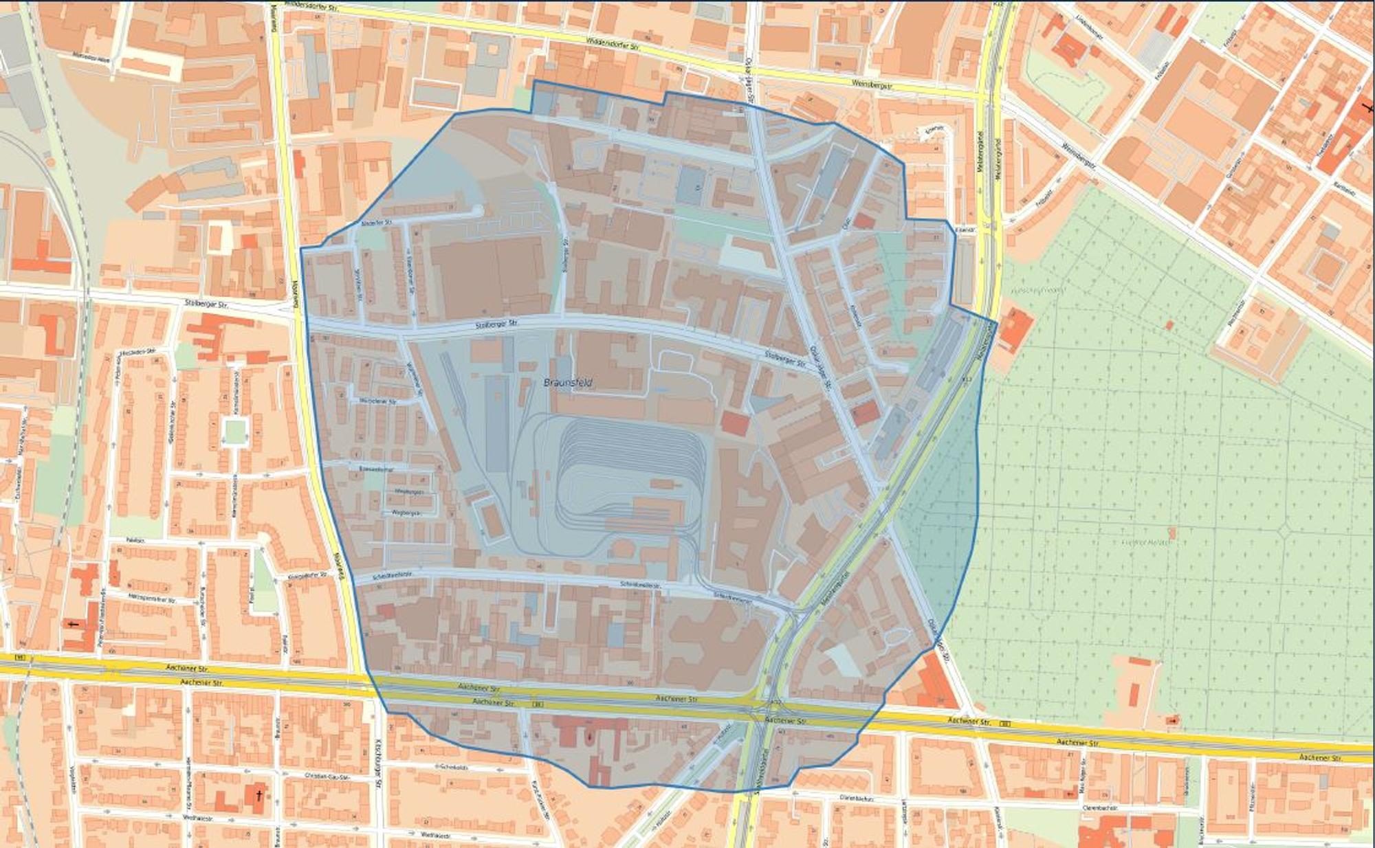 evakuierungsradius Braunsfeld