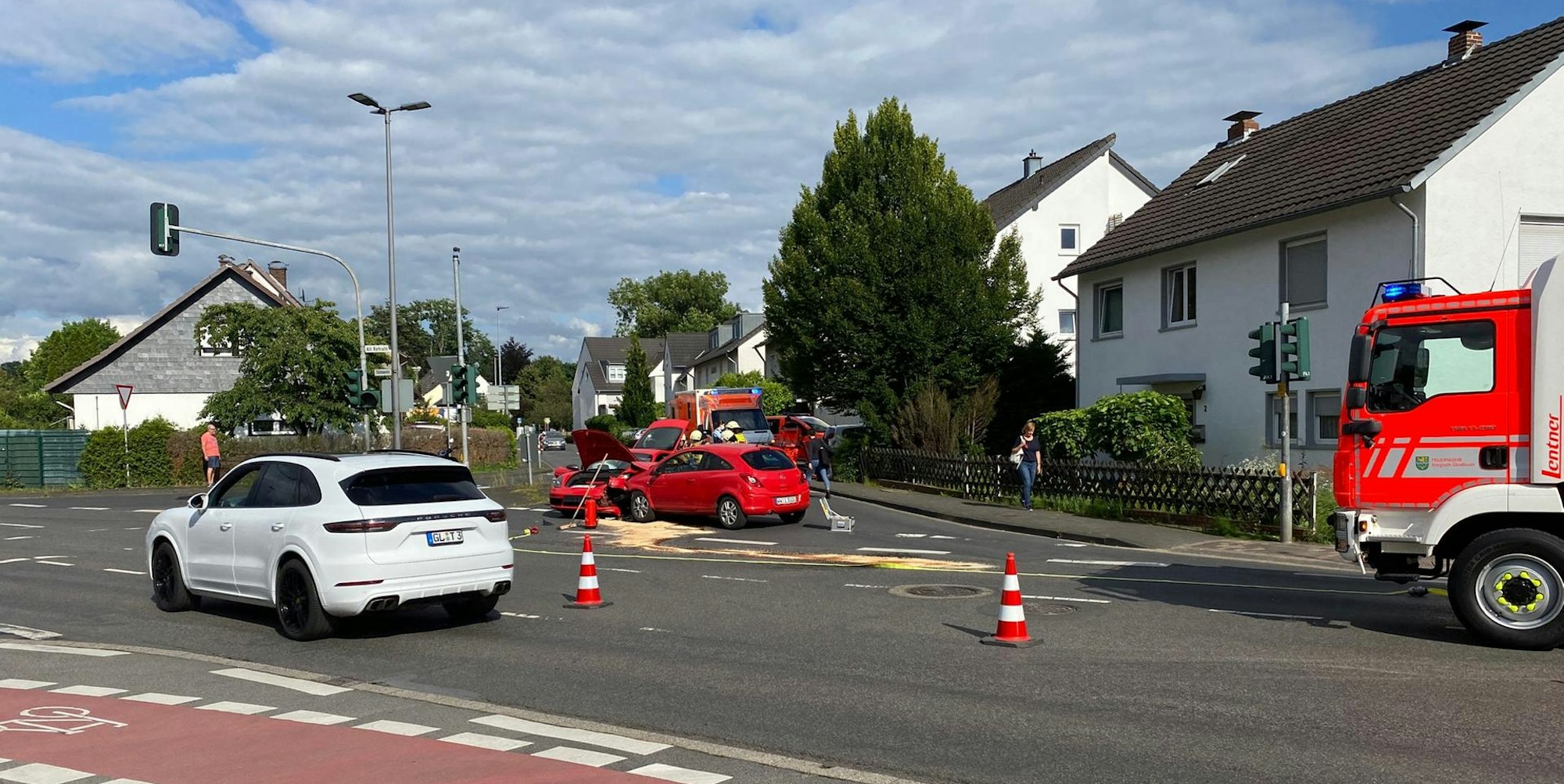 Unfall Bergisch Gladbach 280721