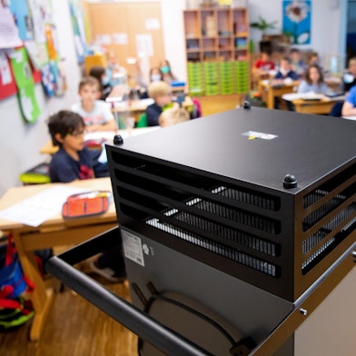 Luftfilter in Schulen dpa (1)