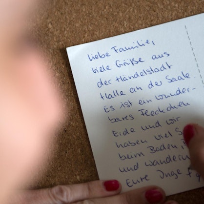 Postkarte dpa