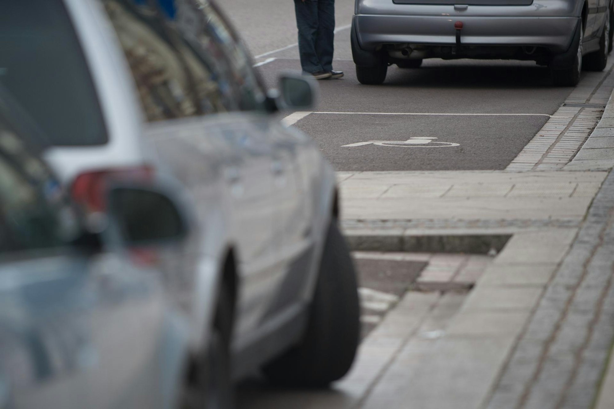 Behindertenparkplatz