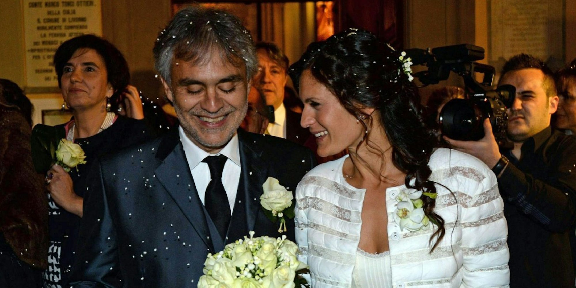 Hochzeit in Livorno: Andrea Bocelli traut sich nochmal - Rundschau Online