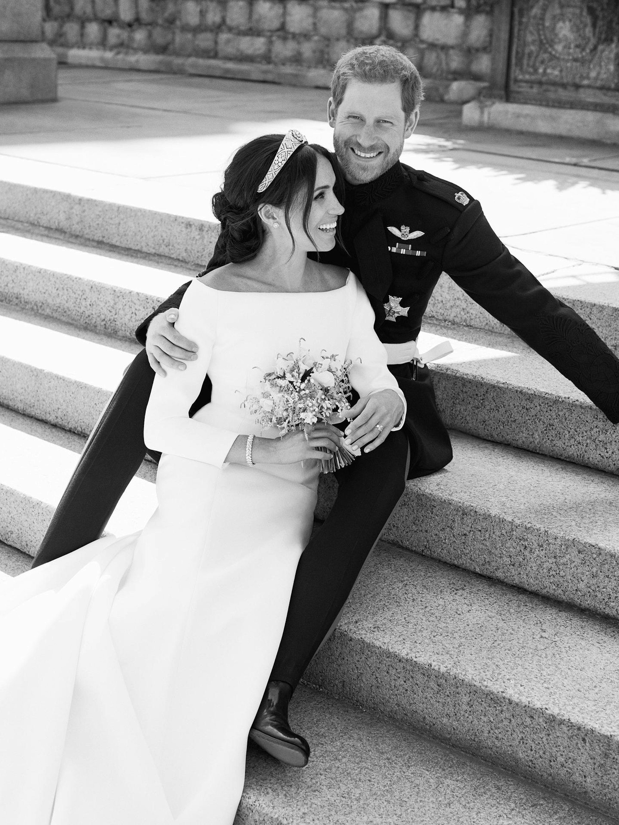 Royale Hochzeit Meghan und Harry Paarfoto