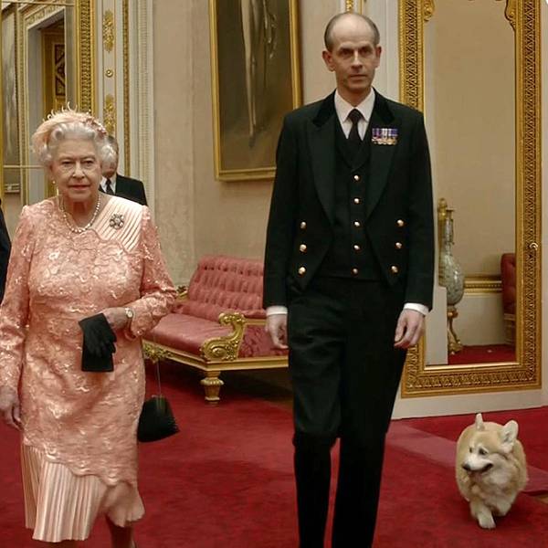 Daniel Craig und die Queen