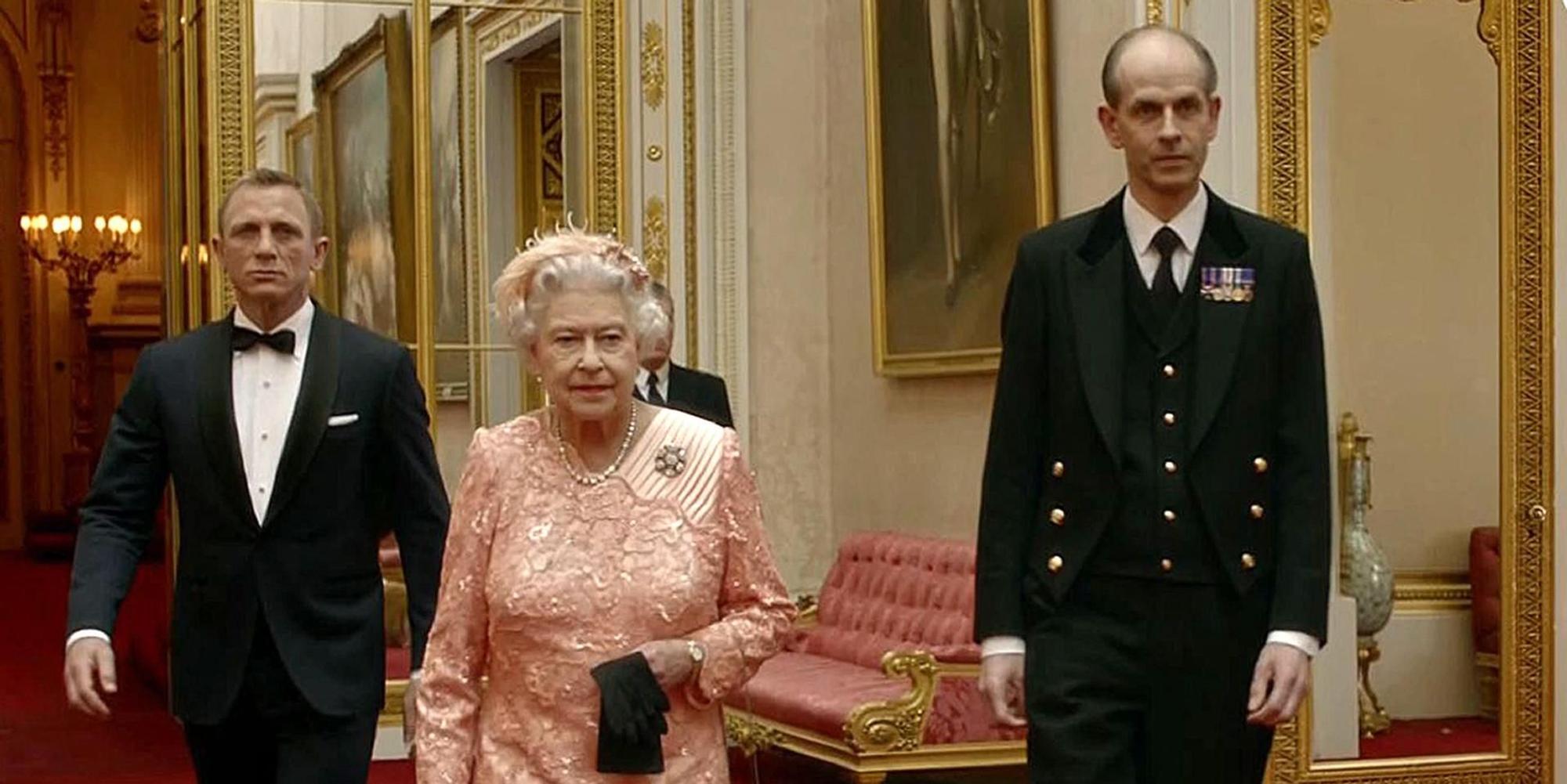 Daniel Craig und die Queen