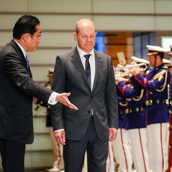 Scholz in Japan