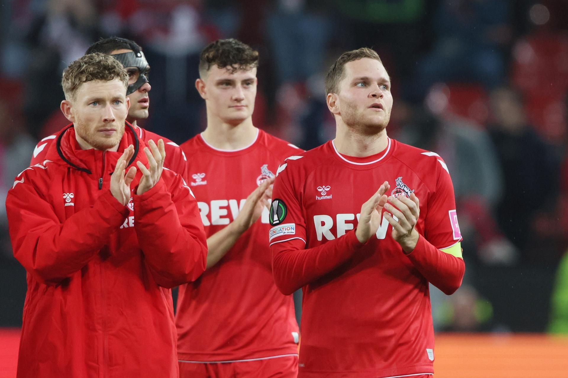 FC Spieler nach Pokalaus