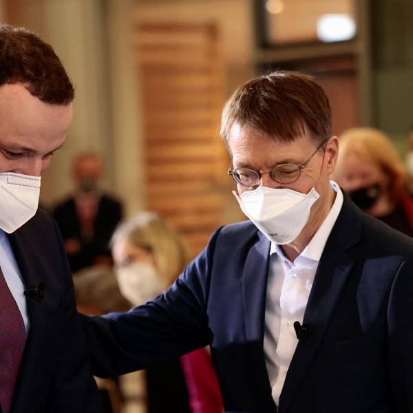 Spahn und Lauterbach