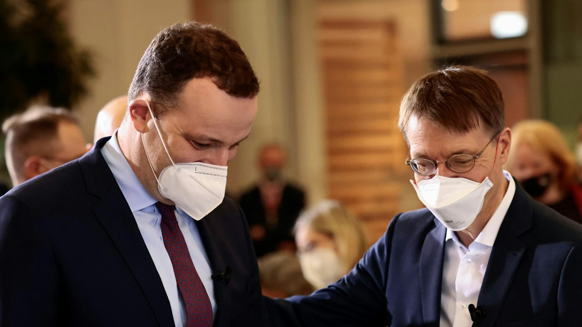 Spahn und Lauterbach