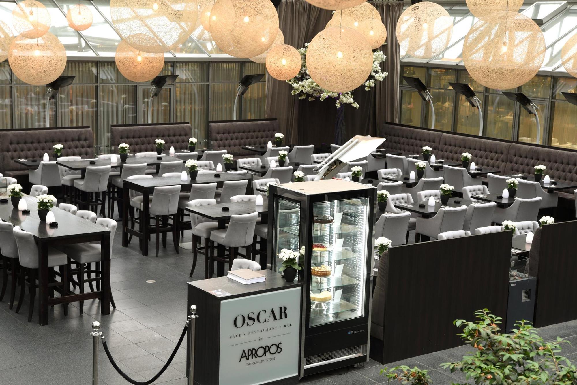 oscar restaurant mit dach