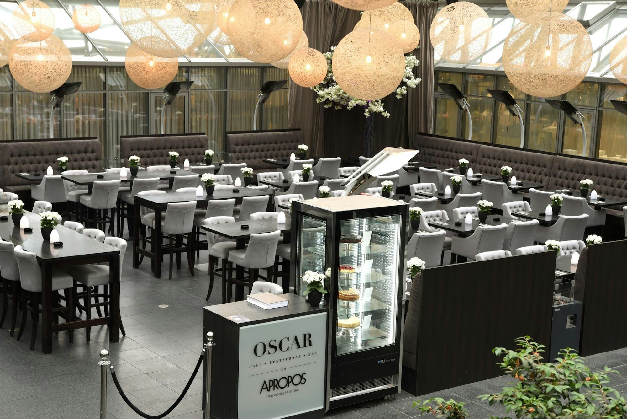 oscar restaurant mit dach