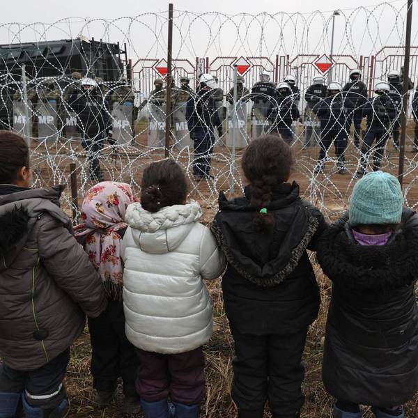 Migranten polnische Grenze