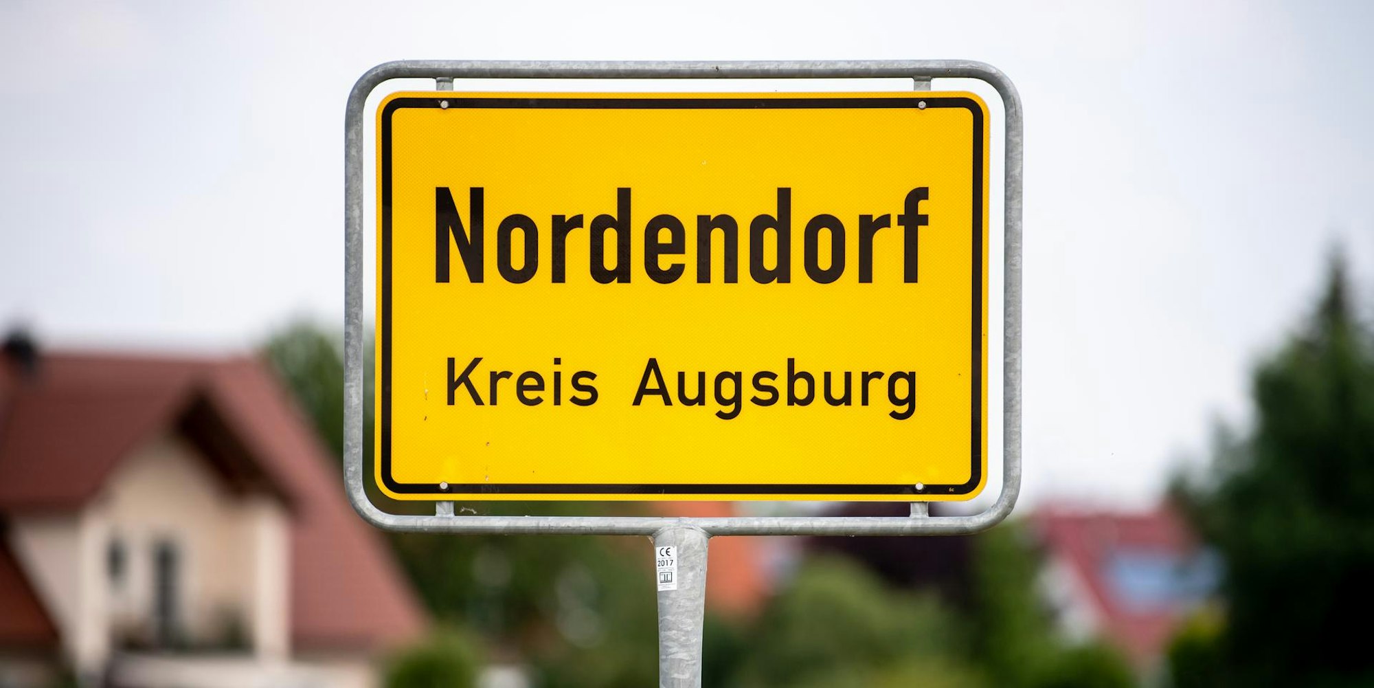 Ortsschild Nordendorf