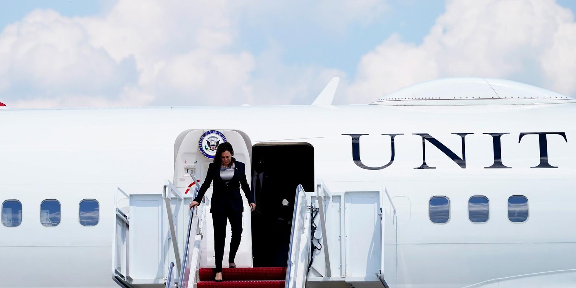 Kamala Harris Flugzeug
