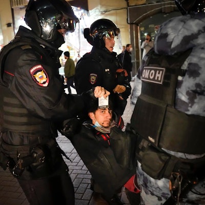 Moskau Protest Mobilmachung 2109