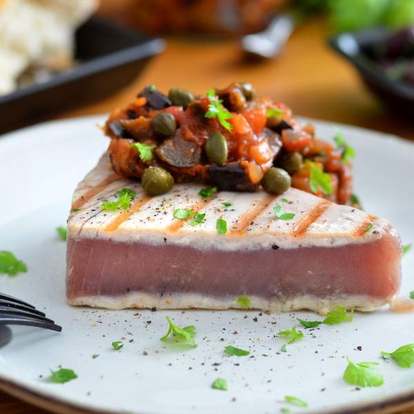thunfisch caponata