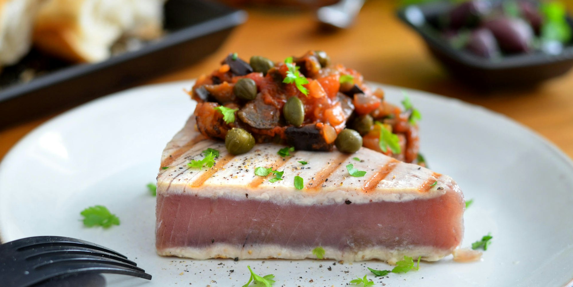 thunfisch caponata