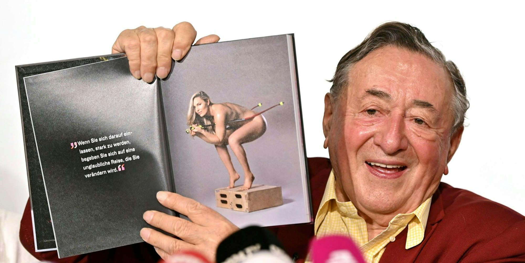 Lugner präsentiert Vonn