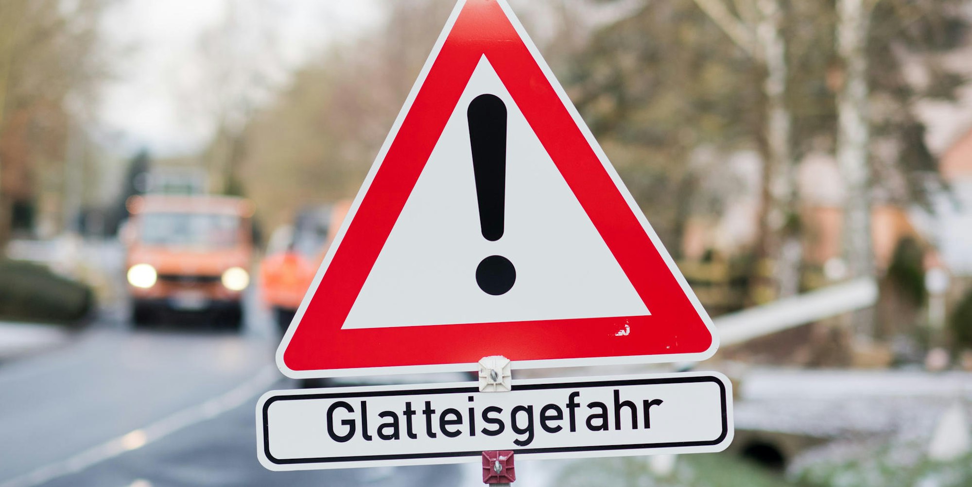 Symbolbild Glatteis