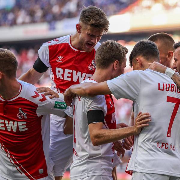 FC-Spieler jubeln