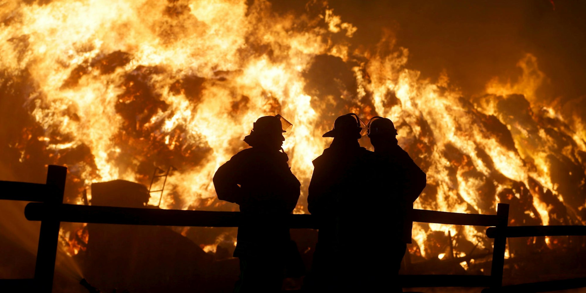 Feuerwehr Strohballen DüDorf