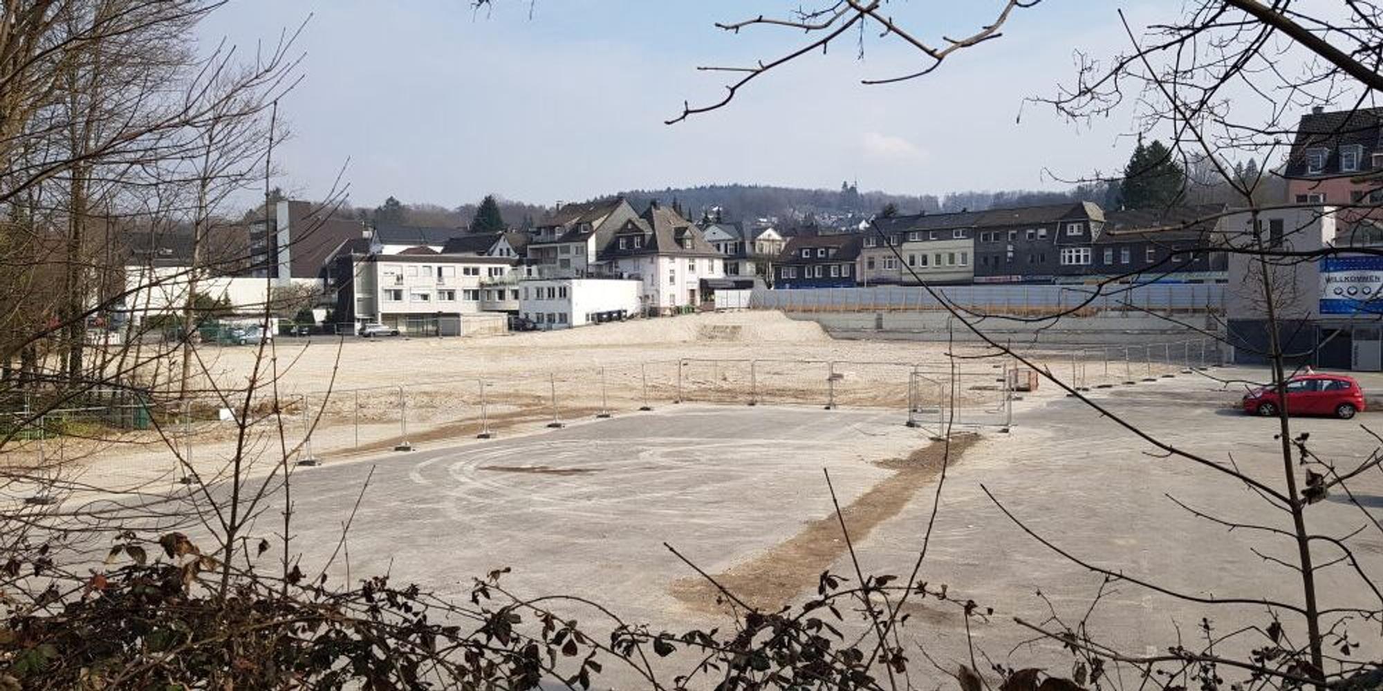 Das Merkur-Gelände in der Stadtmitte von Waldbröl