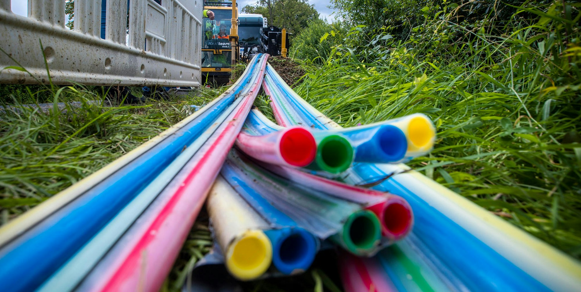 Glasfaserausbau Symbolbild