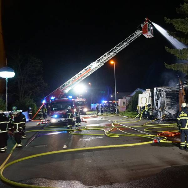 Feuer Kirmeswagen Euskirchen