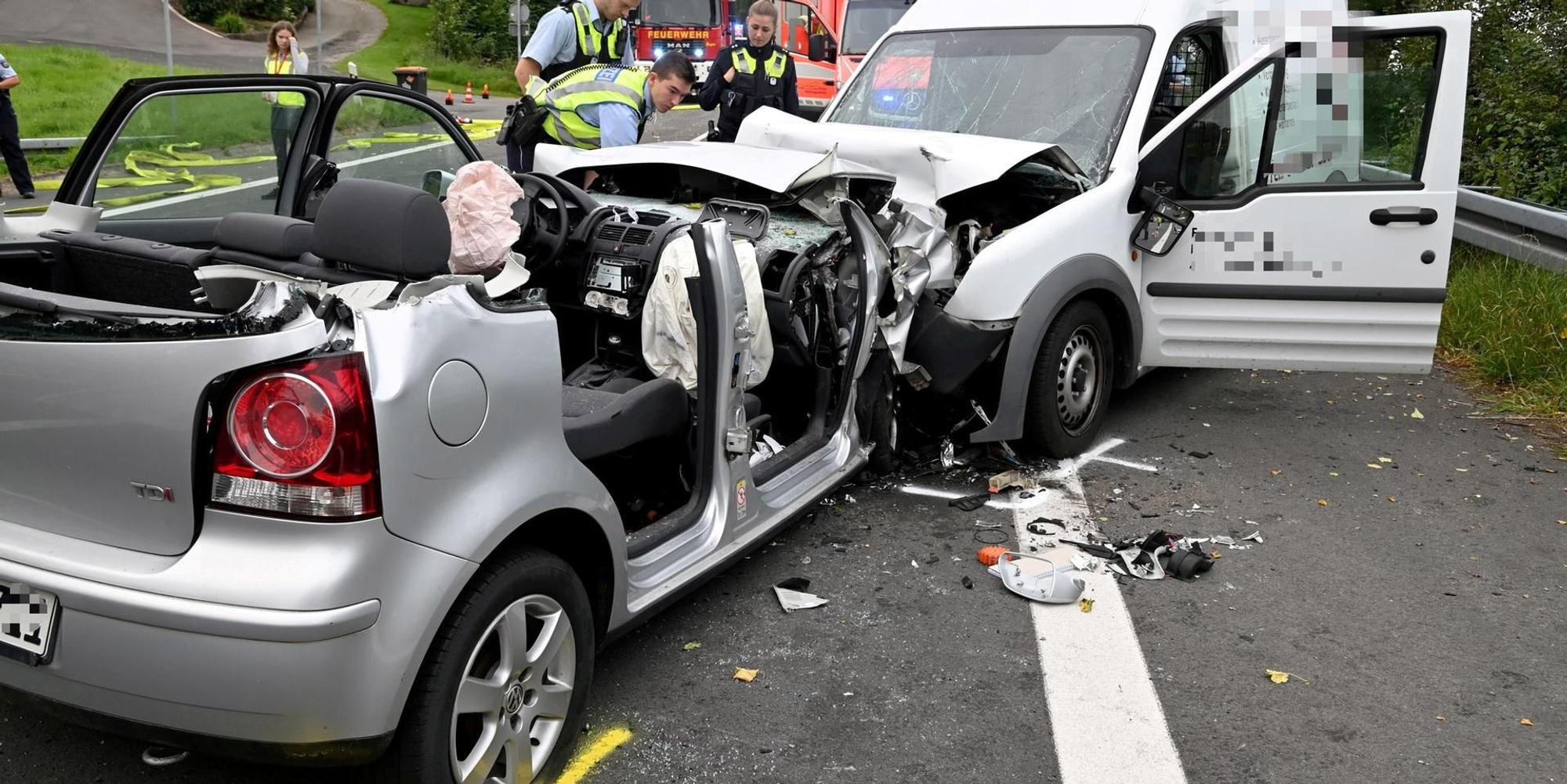 Unfall B 506 Kürten 070921